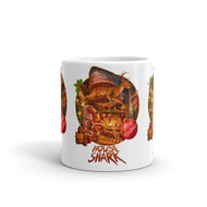 House Shark Christmas Mug