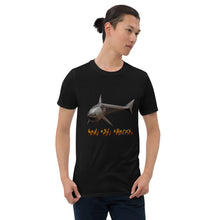 Bad CGI Sharks Digital Shark Short-Sleeve Unisex T-Shirt
