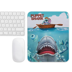 Puppet Shark Mouse pad