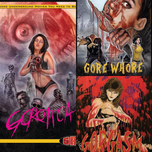 Gore Trilogy 3 Pack DVD Gorgasm Gorotica Gore Whore
