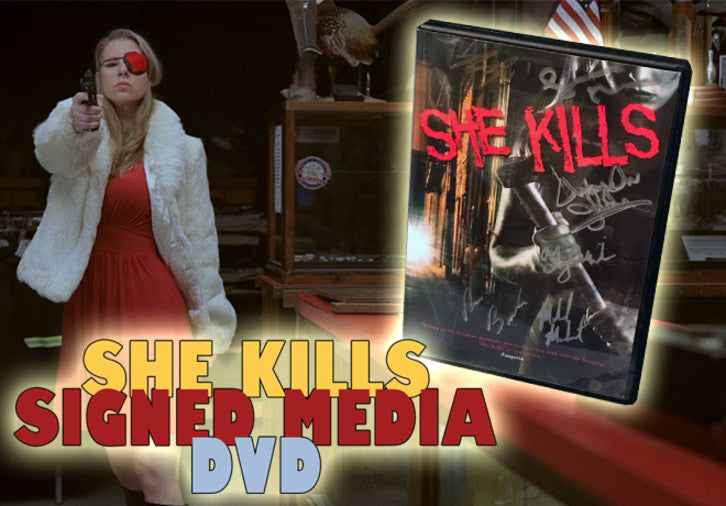 She Kills Signed Retail FV DVD