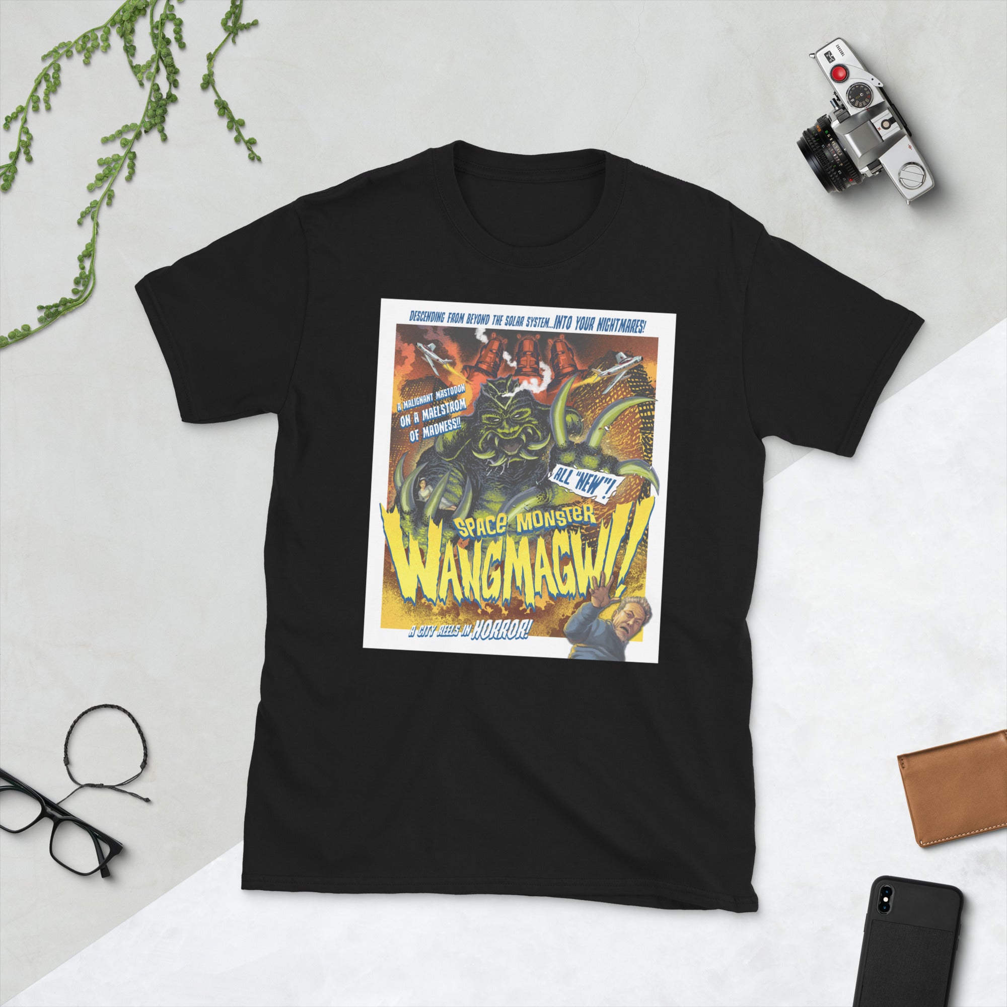 ラブブ THE MONSTERS Big into Energy Hope Space Monster Wangmagwi Short-Sleeve Unisex T-Shirt – SRS
