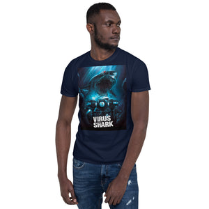 Virus Shark Short-Sleeve Unisex T-Shirt