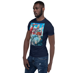 Monster Seafood Wars Motmas Art Short-Sleeve Unisex T-Shirt