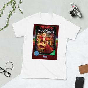Psycho Santa 1 & 2 Retro DVD Short-Sleeve Unisex T-Shirt