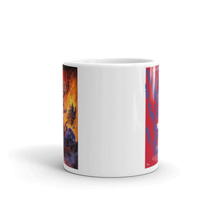 Nezura White glossy mug