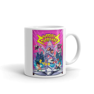 Legend of the Stardust Brothers, The White glossy mug